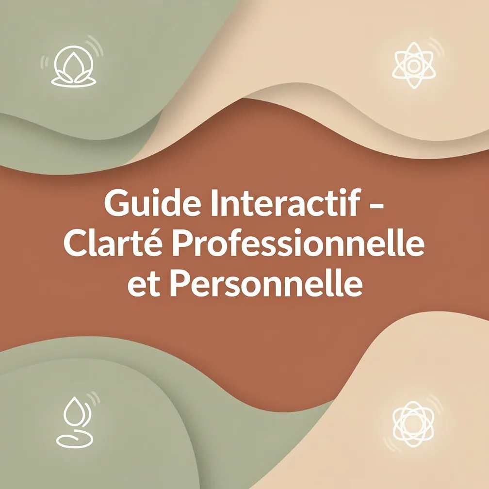 Guide Interactif - Clarté Professionnelle et Personnelle